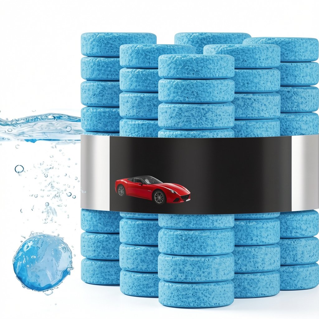 Herboking Car Windshield Washer Tablets Pack of 50