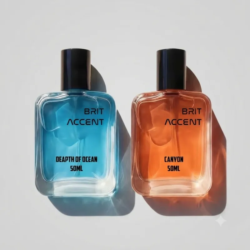 BRIT ACCENT Combo Pack of 2 (Depth of Ocean & Canyon)