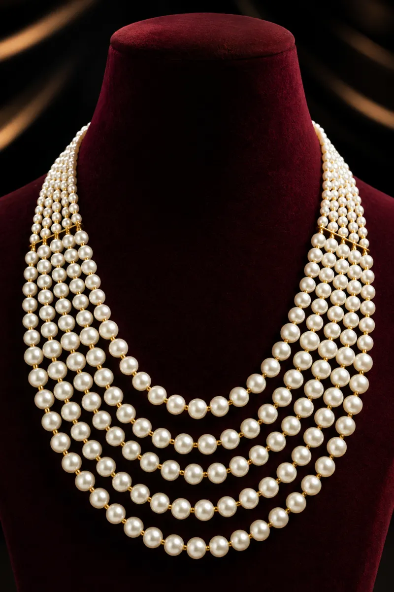 Trendy Bead Work Necklaces & Chains
