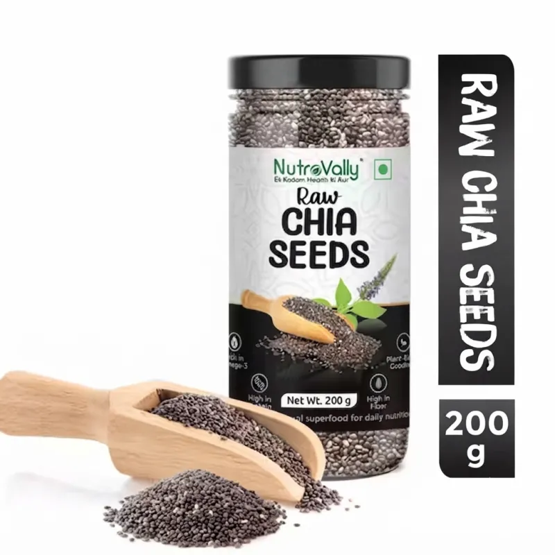NutroVally Chia Seeds 200gm