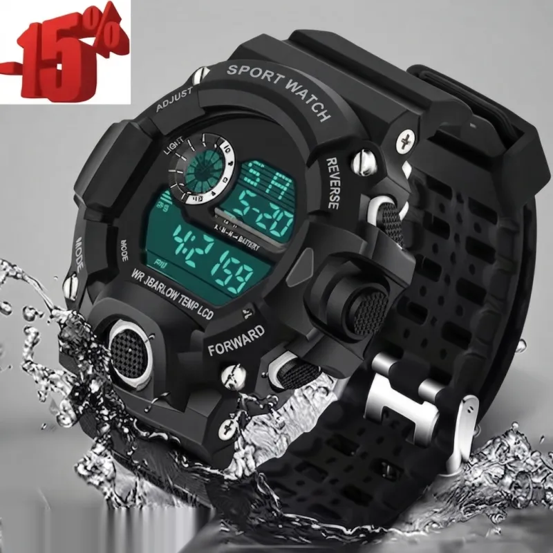 Fashionable Digital Sport Watch for Boys