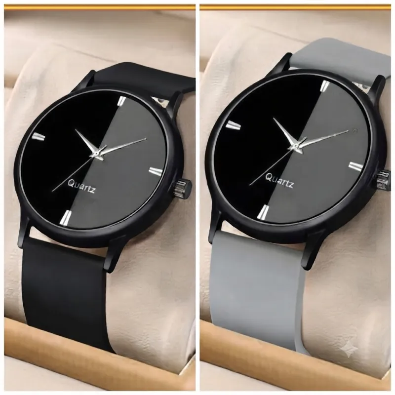 New Stylish Men Combo Watch Pack of 2
