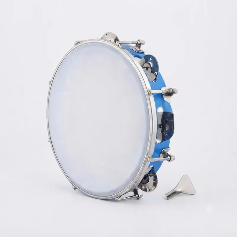 Musical Tambourine with Head (Dapli) - 10-inch